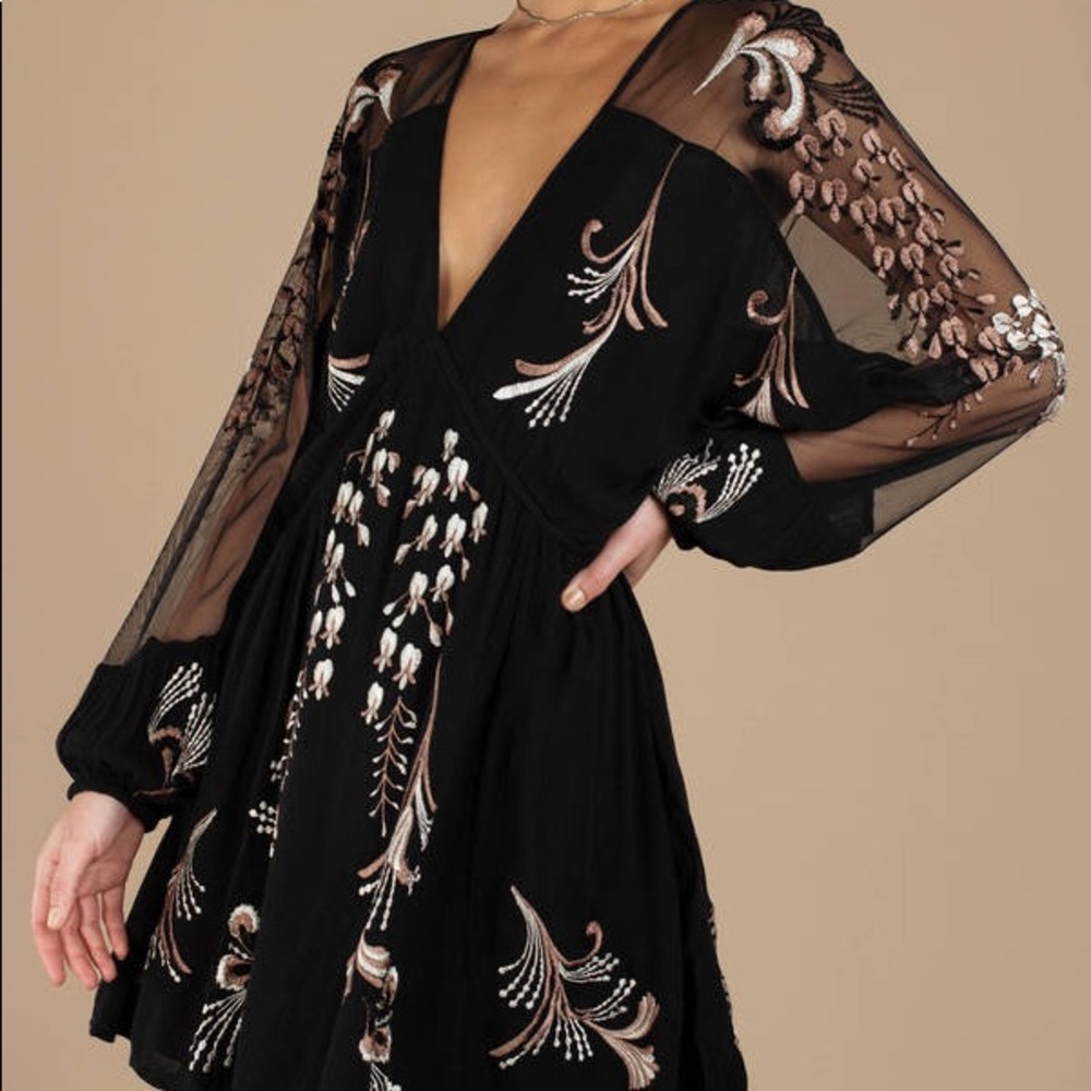 NWT Free People Long Sleeve Dress